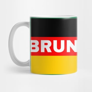 Brunswick City in German Flag Mug